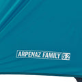 5 Man Blackout Tent With Poles - Arpenaz 5.2 F&B