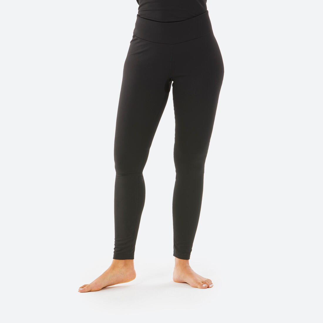 Women’s Ski Base Layer Bottoms - BL 500 - Black