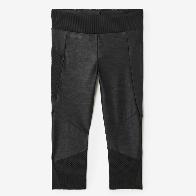 





Women's breathable short running leggings Dry+ Feel - black, photo 1 of 30