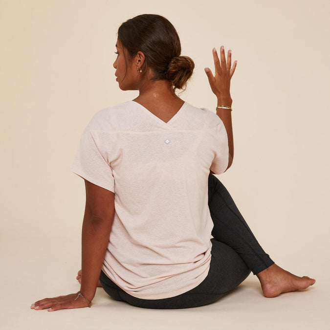 





Women's Gentle Yoga T-Shirt - Pale, photo 1 of 6