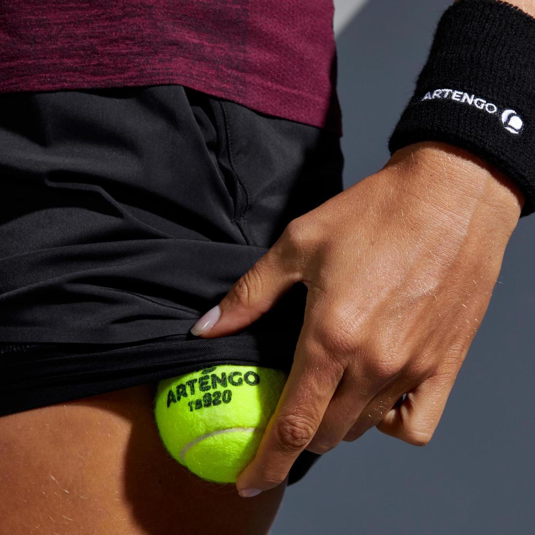 Women's Tennis Lightweight 2-in-1 Shorts Light 900