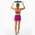 Women's bandeau swimsuit top with removable neck tie LORI ETHNI