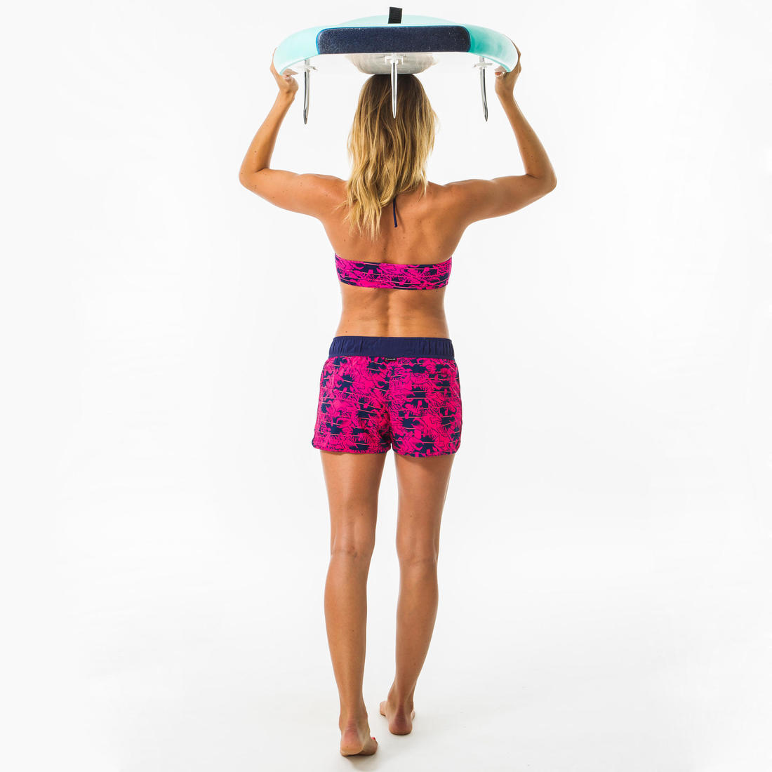 Women's bandeau swimsuit top with removable neck tie LORI ETHNI