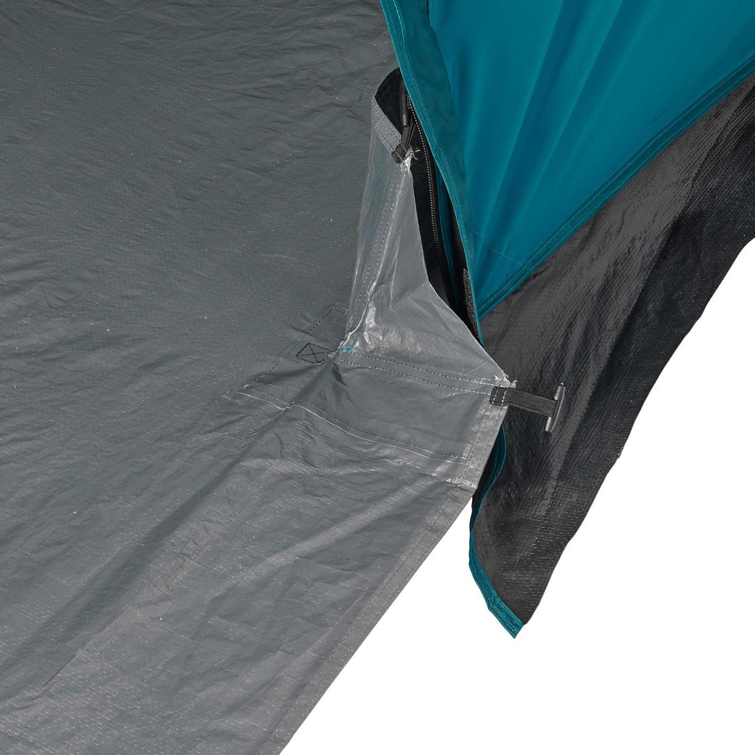 5 Man Blackout Tent With Poles - Arpenaz 5.2 F&B