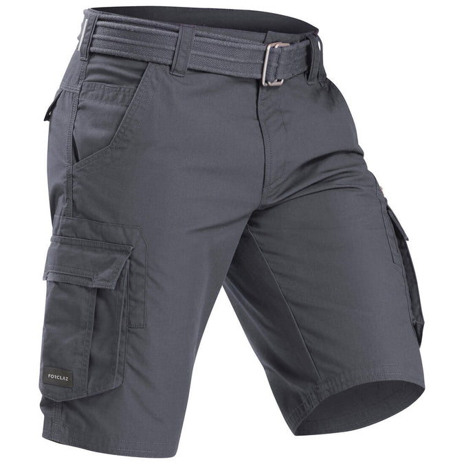 





Men's Travel Trekking Cargo Shorts - TRAVEL 100, photo 1 of 11