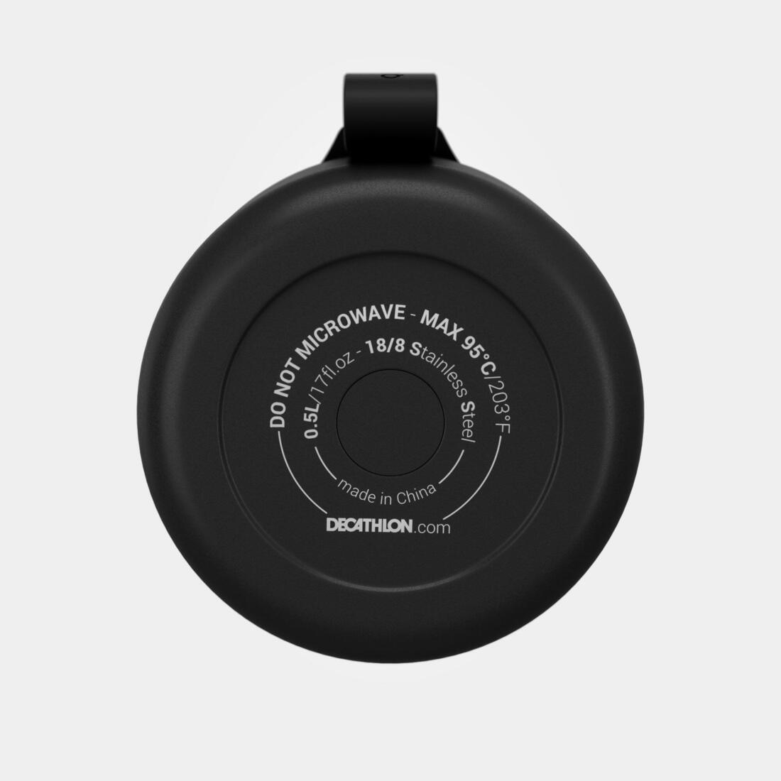 Stainless Steel Isothermal Food Box for Hiking MH500 0.5 L