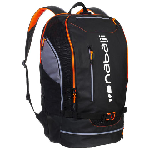 





Swimming Backpack 900 40 L - Black Neon Orange
