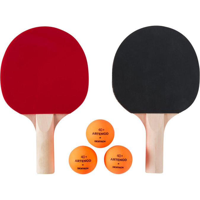 





Small Indoor Table Tennis Set PPR 100 with 2 Bats and 3 Balls, photo 1 of 8