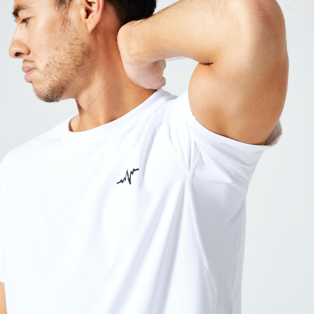 Men's Fitness Breathable Essential Crew Neck T-Shirt