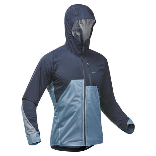





Men's Ultra-lightweight Rapid Hiking Jacket FH 900 - Blue Grey