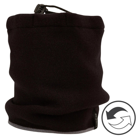 





Adult Ski Reverse Neck-Warmer - Black Grey