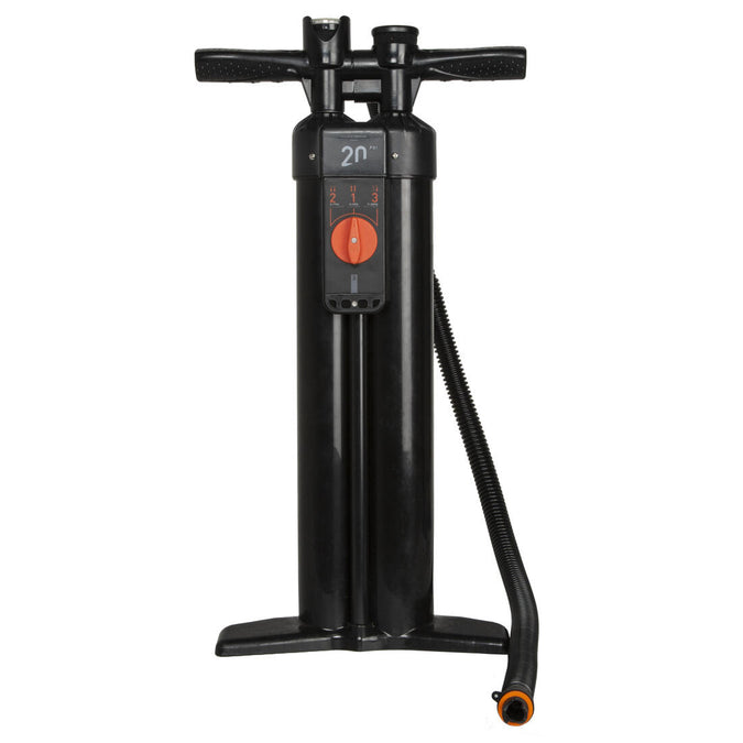





FAST AND EASY HIGH-PRESSURE 20 PSI TRIPLE-ACTION STAND-UP PADDLEBOARDING PUMP, photo 1 of 7