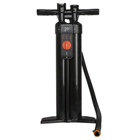 





FAST AND EASY HIGH-PRESSURE 20 PSI TRIPLE-ACTION STAND-UP PADDLEBOARDING PUMP