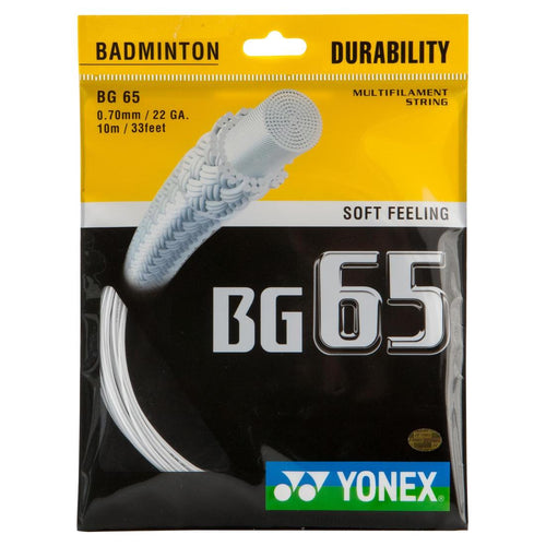 





BG 65 Badminton String - White