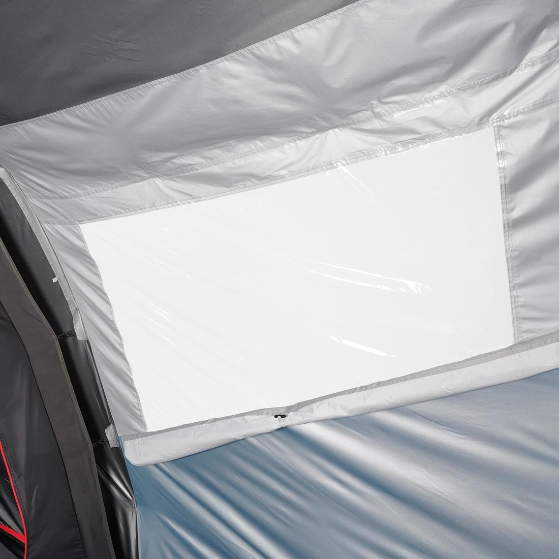 5 Man Blackout Tent With Poles - Arpenaz 5.2 F&B