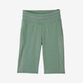 Women's Slim-Fit Cotton Fitness Cycling Shorts 520 Without Pockets