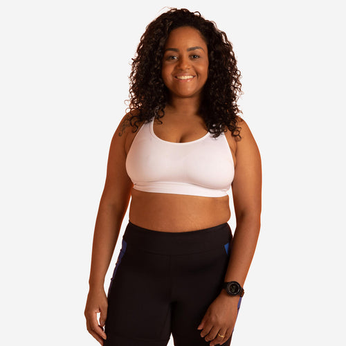 Buy VORCY Womens Padded Sports Bra Fitness Workout Running Camisole Crop  Top with Built in Bra Black Online at desertcartOMAN