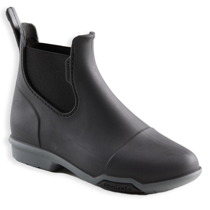 





Kids' Horse Riding Boots 100 - Black/Grey, photo 1 of 8