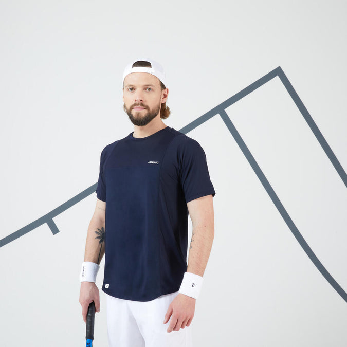 





Men's Short-Sleeved Tennis T-Shirt Dry - Khaki/Gaël Monfils, photo 1 of 6