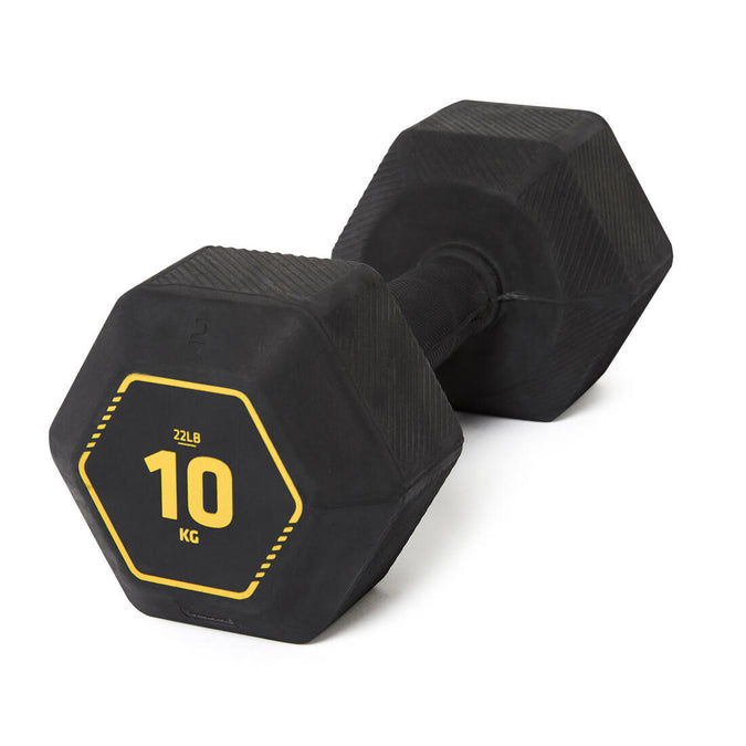 





10 kg Cross Training & Weight Training Hexagonal Dumbbell - Black, photo 1 of 4