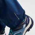 Kids’ Waterproof Hiking Over Trousers - MH100 Aged 2-6 - Navy Blue