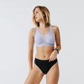 Women's Seamless Thong - Black