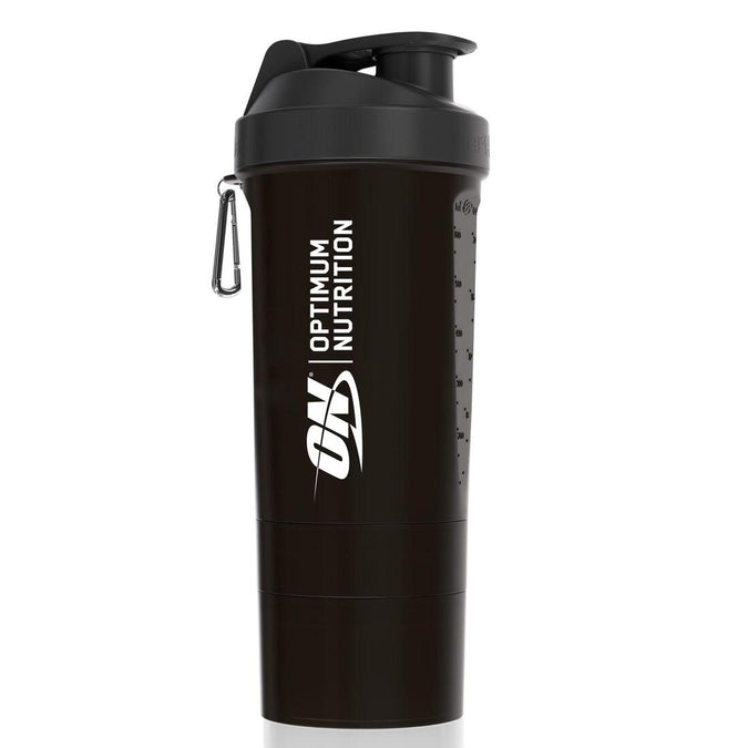 





600 ml Optimum Nutrition Shaker with Screw-In Compartments, photo 1 of 3
