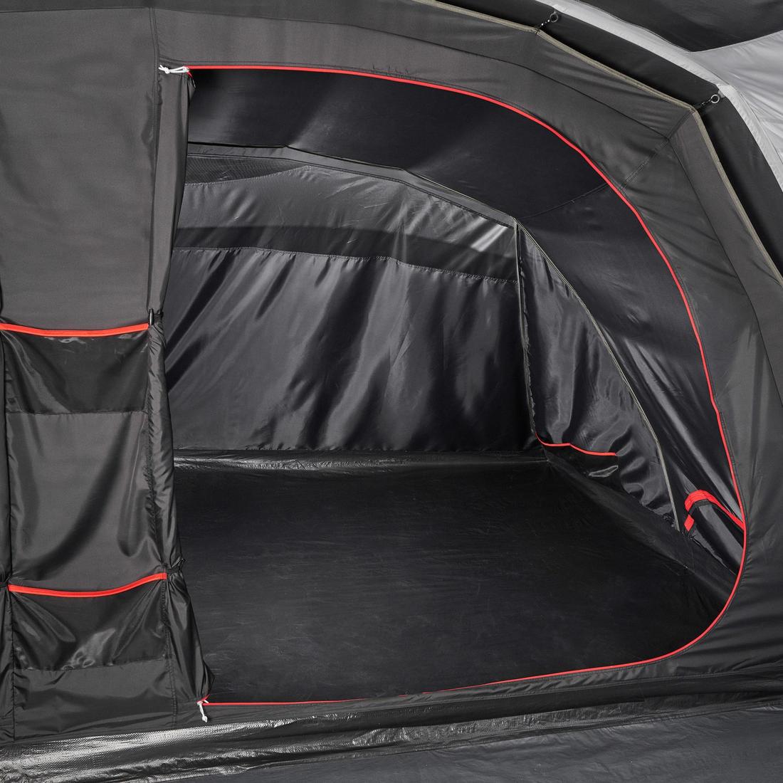 5 Man Blackout Tent With Poles - Arpenaz 5.2 F&B