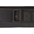 Weight Training Belt with Dual Nylon Closure - Black