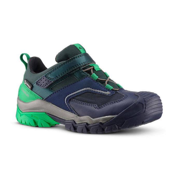 





Kids' waterproof hiking shoes with Velcro - CROSSROCK green - 28 to 34, photo 1 of 9