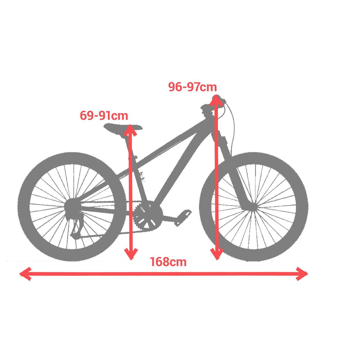 Kids' 26-inch lightweight aluminium mountain bike