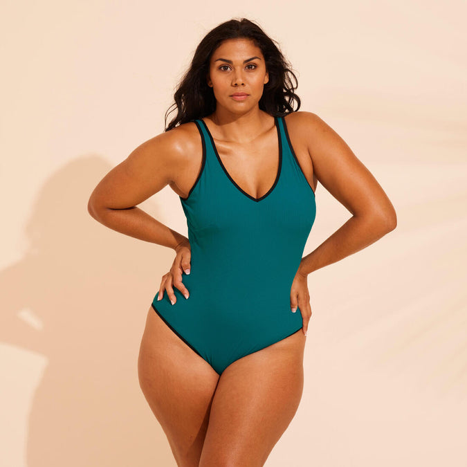 





Women's Aquafit 1-piece Swimsuit Ines - Green, photo 1 of 12