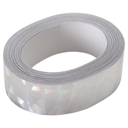 





Rhythmic Gymnastics Decorative Adhesive Glittery Ribbon - Silver