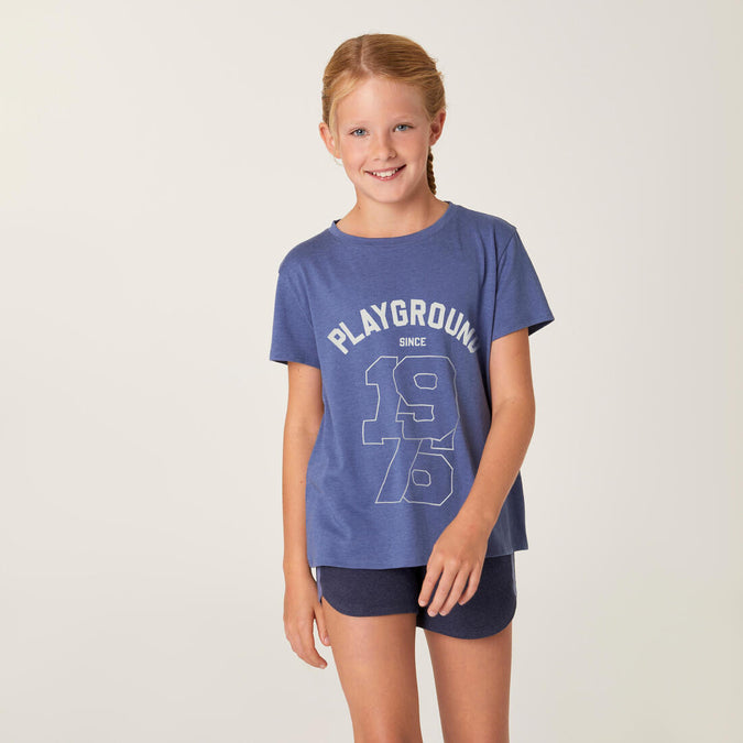 





Girls' Cotton T-Shirt 500, photo 1 of 3