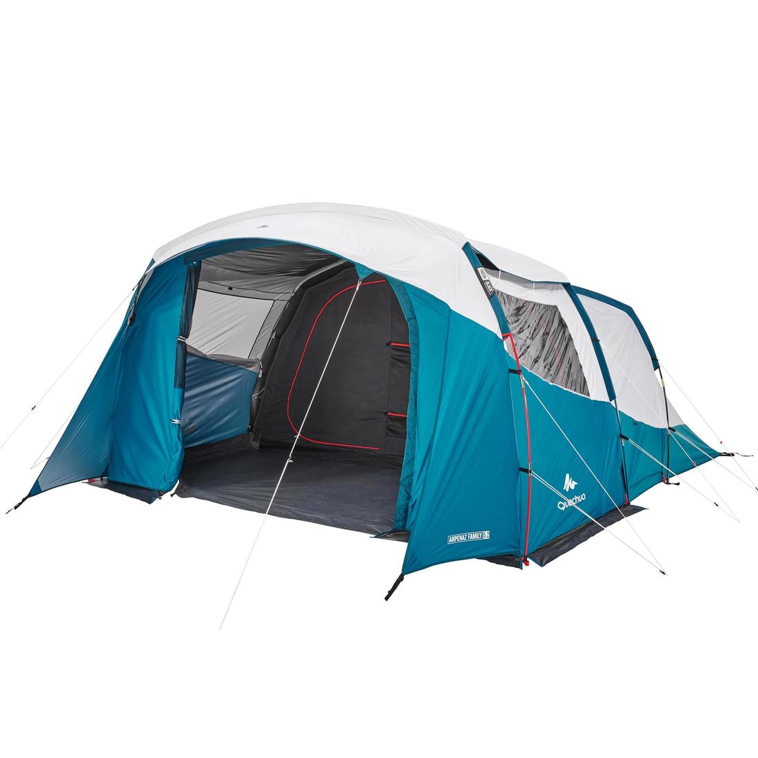 5 Man Blackout Tent With Poles - Arpenaz 5.2 F&B