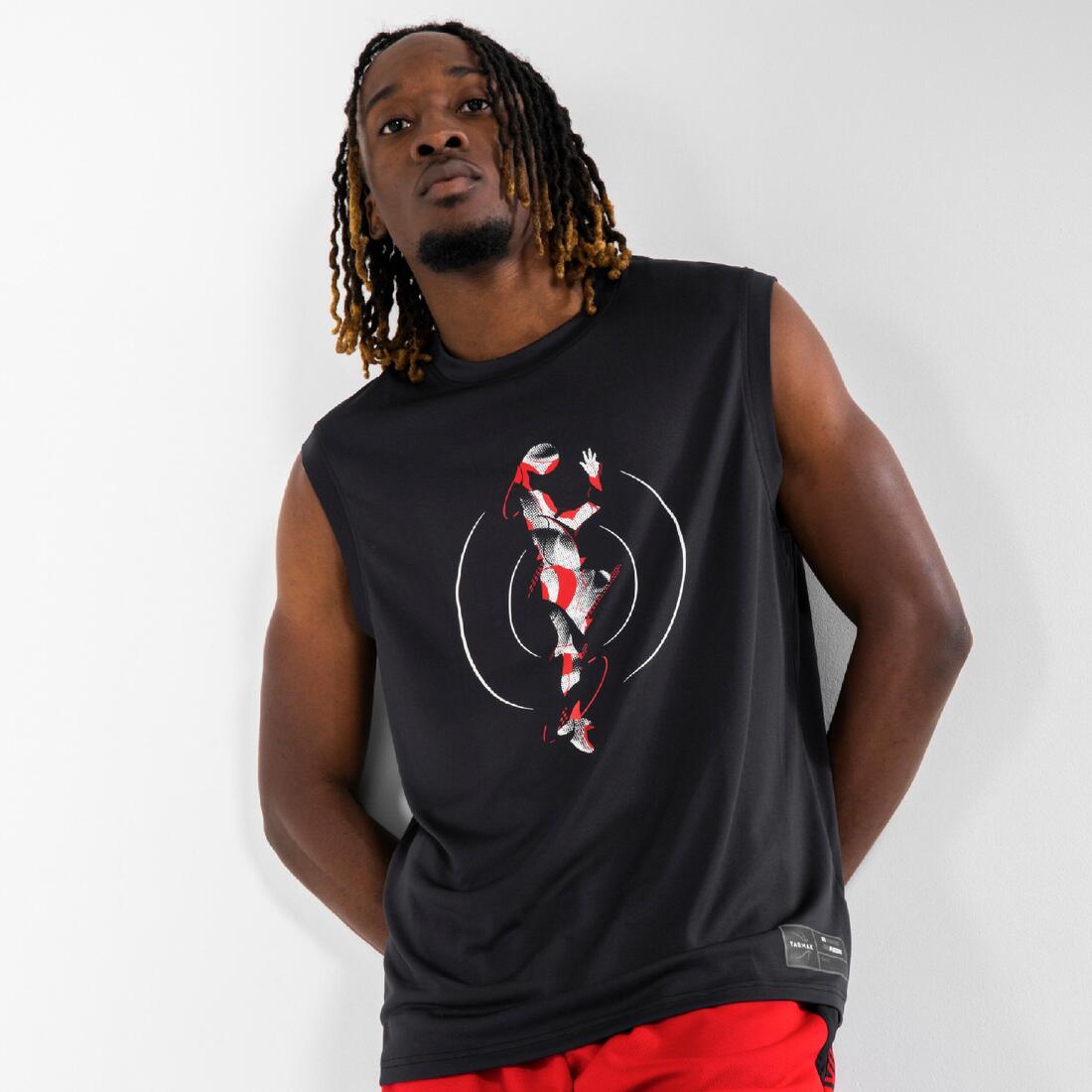 Men's/Women's Sleeveless Basketball Jersey TS500