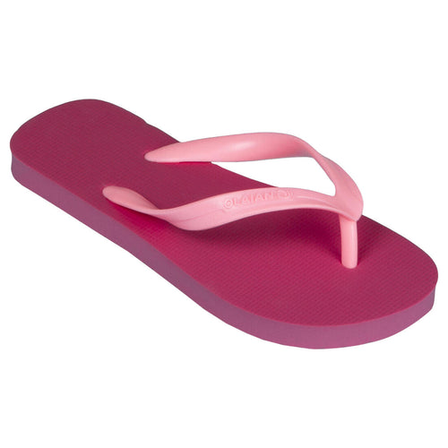 





Girls' Flip-Flops - 100 New Pink