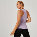 Women's Slim-Fit Fitness Crew-Neck Tank Top 500