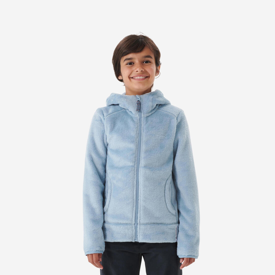 Kids’ Warm Hiking Fleece Jacket - MH500 Aged 7-15
