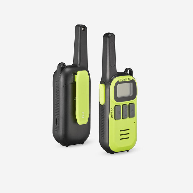 





Pair of USB rechargeable walkie talkies - 5 km - WT100, photo 1 of 8