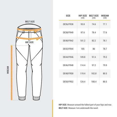 





Men’s Hiking Trousers - NH500 Slim