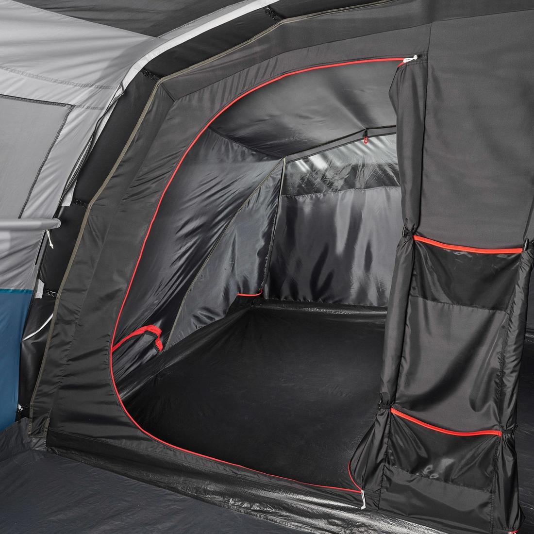 5 Man Blackout Tent With Poles - Arpenaz 5.2 F&B