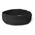 Weight Training Belt with Dual Nylon Closure - Black