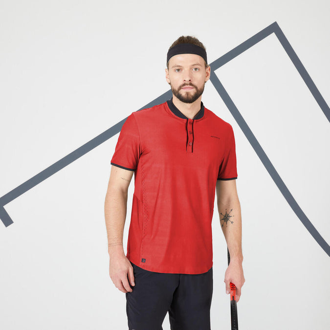 





Men's Tennis Short-Sleeved T-Shirt Dry+ - Red, photo 1 of 5