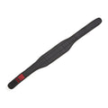 Weight Training Belt with Dual Nylon Closure - Black