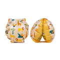 Kids' Swimming armbands with "FLOWERS” print - 11-30 kg