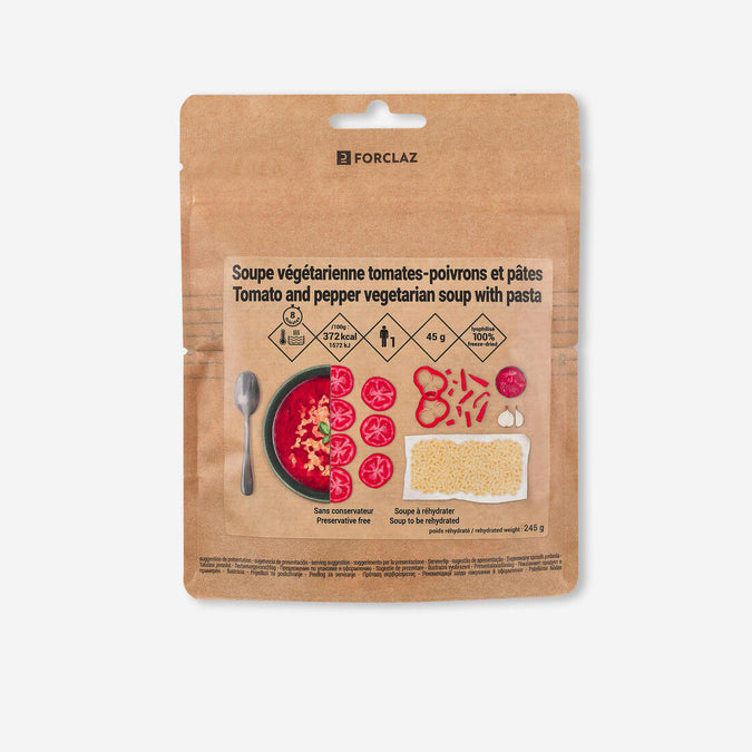 





Freeze-dried Vegetarian Soup - Tomato Sweet Pepper Pasta - 45 g, photo 1 of 5