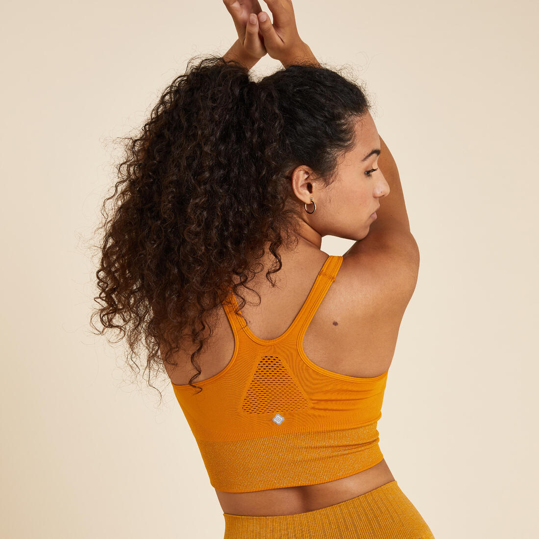 Long Dynamic Yoga Sports Bra