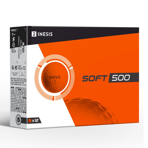 





GOLF BALLSx12 - INESIS SOFT 500