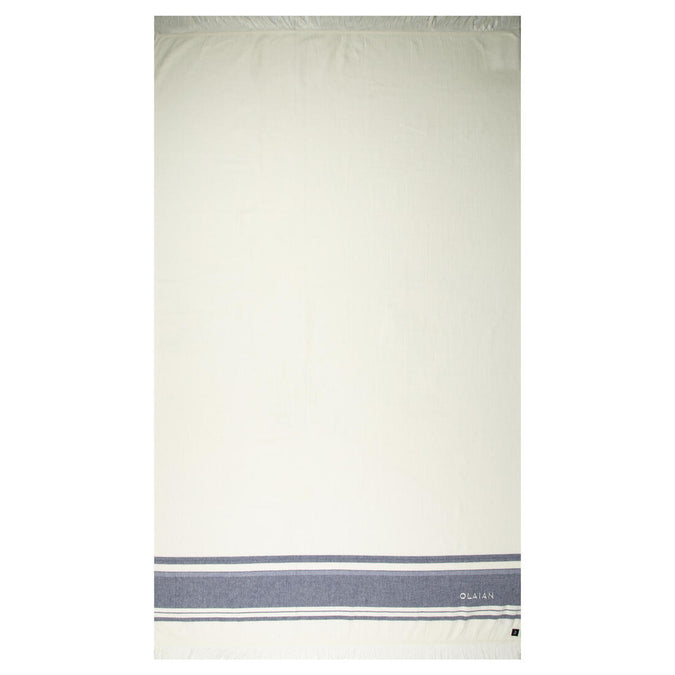 





Beach Towel Fouta 170 x 100 cm - Avorio Navy, photo 1 of 6